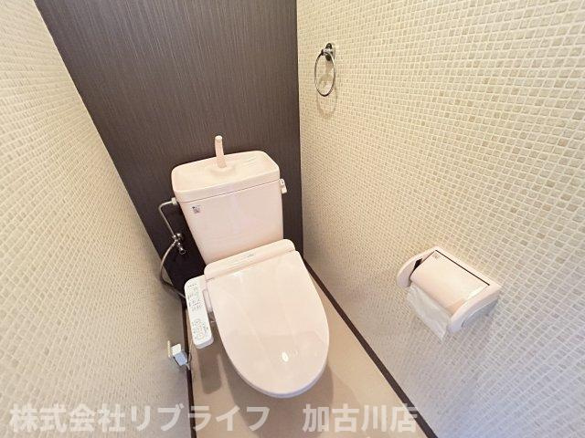 サンロードスクエアショウワのトイレ|同物件別号室