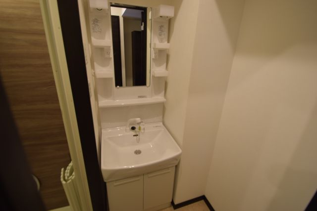 グランフェリーチェ船橋の独立洗面台|シャンプードレッサー付きです