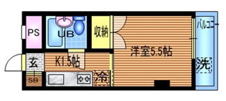 【間取り】 | ハイツ杉山