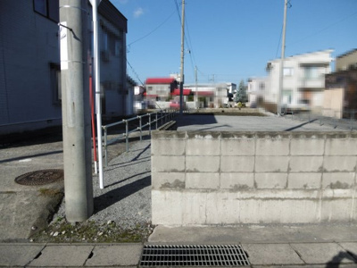 【外観】 | 黒石市浜町 売土地 | 角地