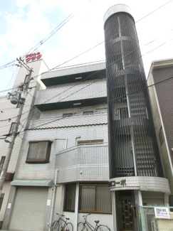 【外観】 | 藤原コーポ　鉄骨造　4階建て