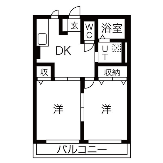 【間取り】 | ラグーナB