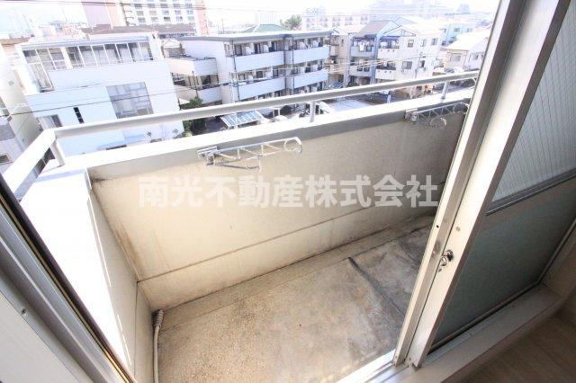 スカイリバー上小阪 ( 近畿大学 一人暮らし )のバルコニー