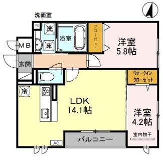 【間取り】 | グレースコート常盤