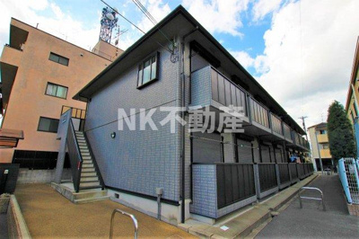 【外観】 | Twins（ツインズ）（八戸ノ里賃貸） | 外観は落ち着いています