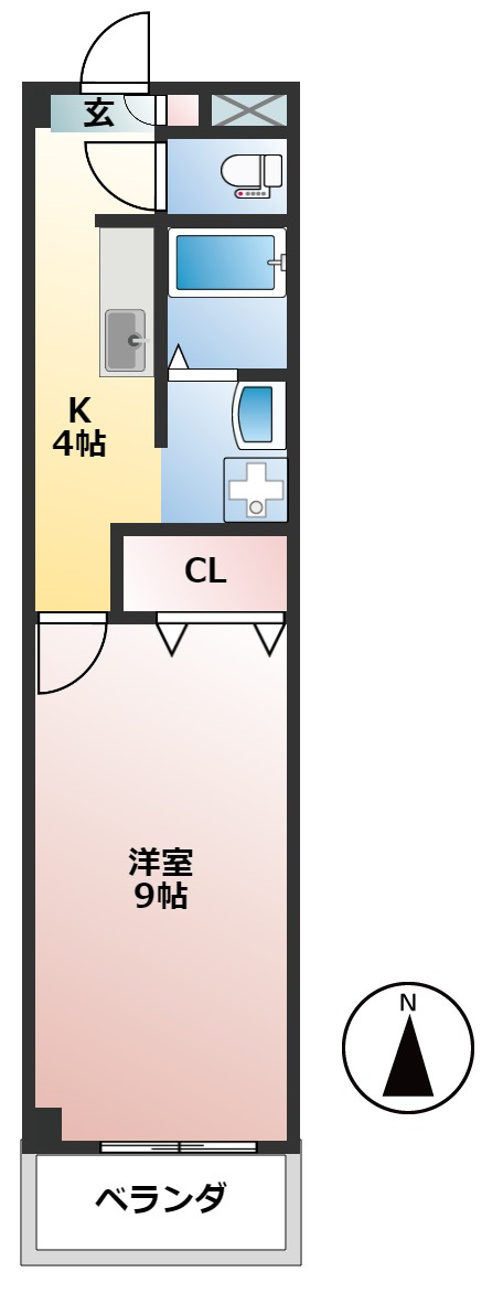 ラフィーネ　シャラの間取り