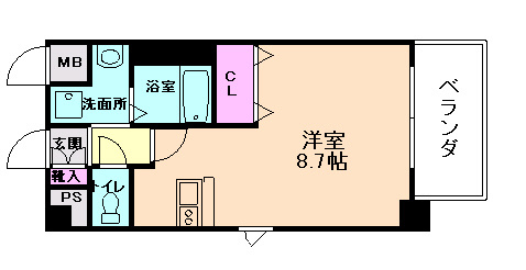 【間取り】 | プレサンス淀リーヴァ
