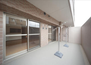 ラ・メゾンMSIIIのバルコニー