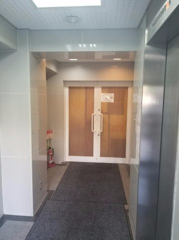 ル・グラシエルBLDG．４のエントランス