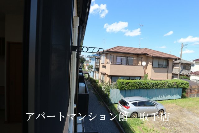 ジュピター取手のバルコニー
