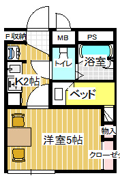 ジュピター取手の間取り