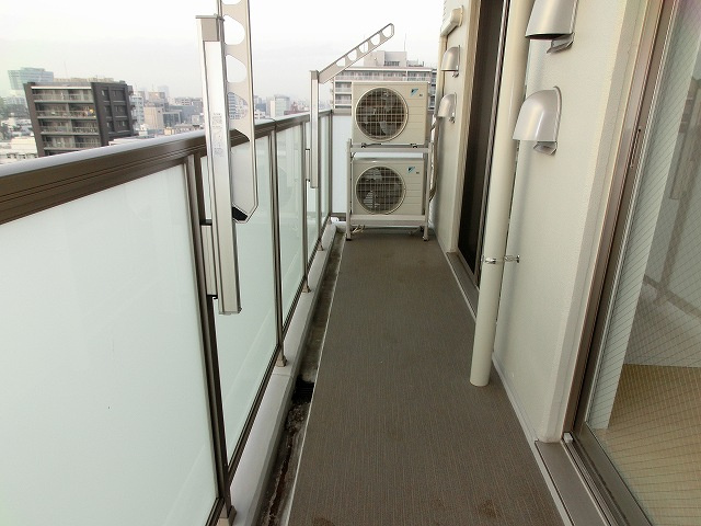 RESIDIA新御徒町Ⅱの設備|レジディア新御徒町Ⅱ２ＬＤＫのバルコニーです