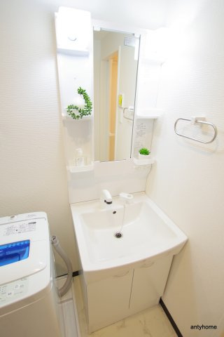 グランパシフィック毛馬　仲介手数料無料の洗面所
