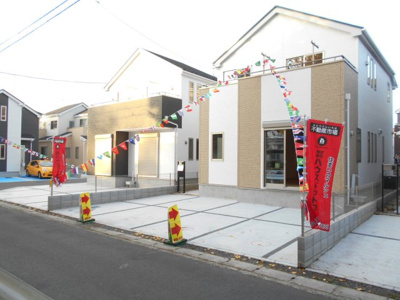 【外観】 | 越谷市　新築　大泊　全18棟　8号棟　らすと3棟 | 外観もきれいです