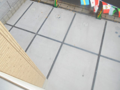 【駐車場】 | 越谷市　新築　大泊　全18棟　8号棟　らすと3棟 | カースペースがあります