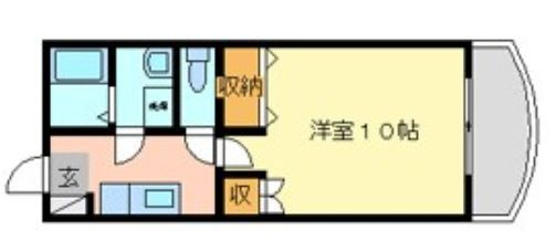 【間取り】 | アークハイツ鹿田