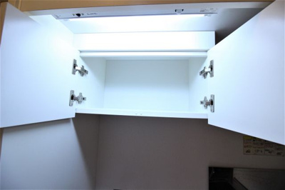 【キッチン】 | レオネクストイーエフⅢ | キッチン上収納