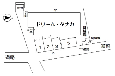 【区画図】 | ドリーム・タナカ駐車場
