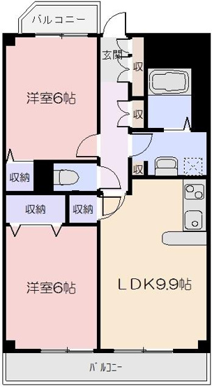 【間取り】 | カーサフィオーレ西市駅前