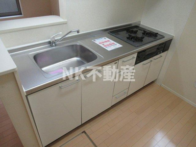 【キッチン】 | メゾンKoma（メゾンコマ）（長瀬賃貸） | お料理しやすいキッチンです