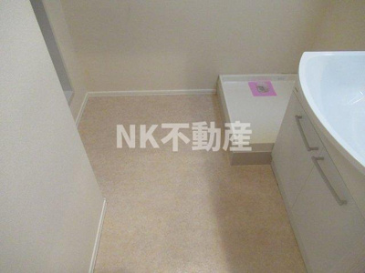 【洗面所】 | メゾンKoma（メゾンコマ）（長瀬賃貸） | 使いやすい洗面所です