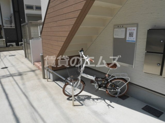 【その他共用部分】 | シャレオ井尻Ⅳの駐輪場