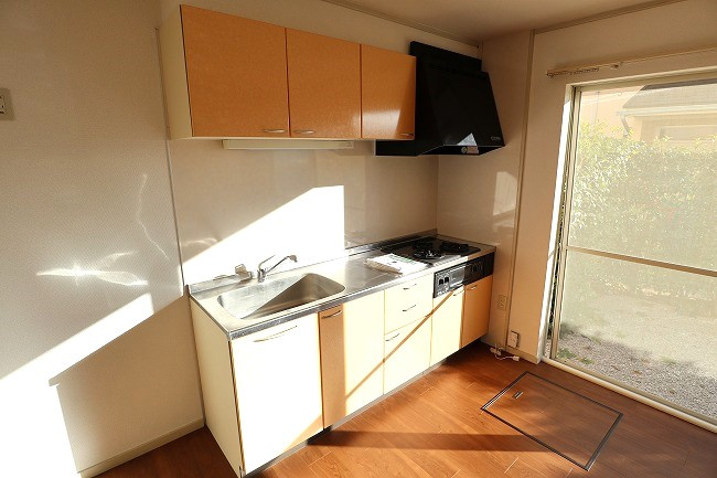 サニーコート桧木D棟のキッチン