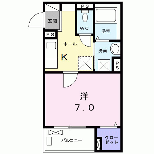 【間取り】 | メゾン　ルミナス