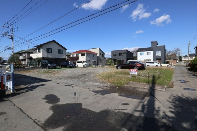 鴻巣市三ツ木の売地の外観|外観の写真です。現状は駐車場です。2019年11月04日 11:00頃。