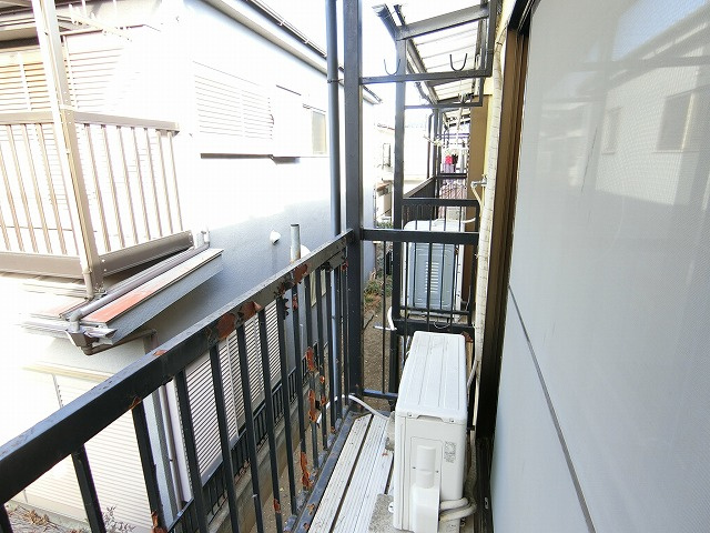 星野キャステルのバルコニー