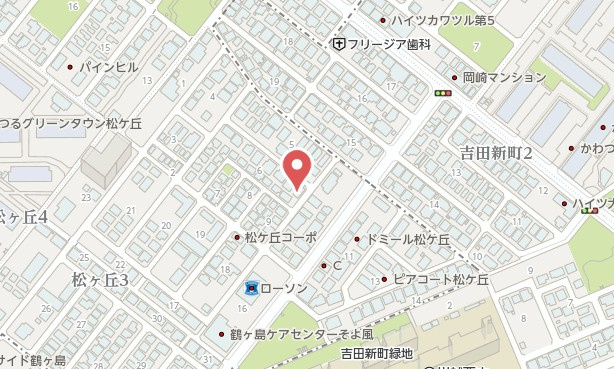 クレインヒル第1の地図