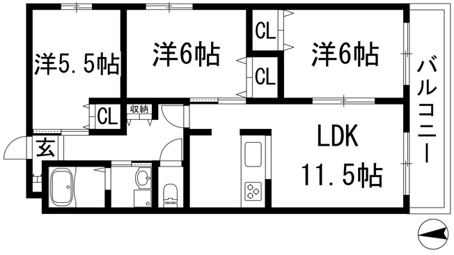 【間取り】 | AMENITY COURT K.I