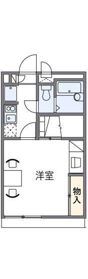 【間取り】 | ラ・フォーレⅢ