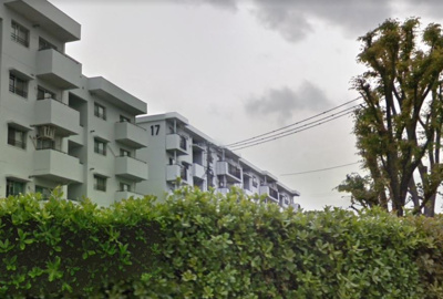 【外観】 | グリーンヒル鴨志田西団地17号棟 | 南向き・二面バルコニーにつき採光・通風良好です♪