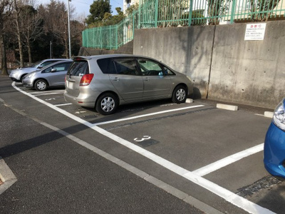 【駐車場】 | すすき野団地3-4号棟 | 平置き駐車場
