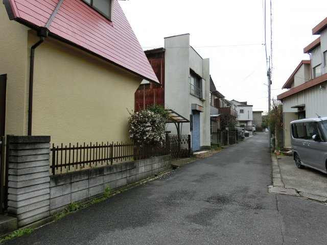 八千代市八千代台北１６丁目　土地　建築条件なし　の前面道路含む現地写真|前面道路含む現地写真です