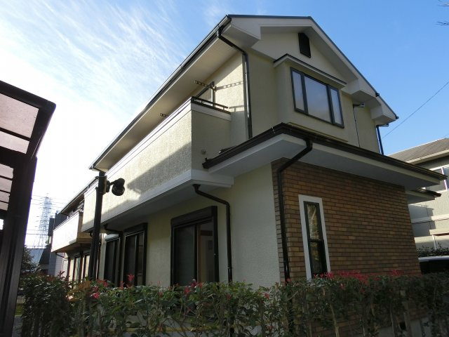千葉市花見川区瑞穂１丁目　中古戸建　野村ホーム施工　内外装リフォーム済みの外観
