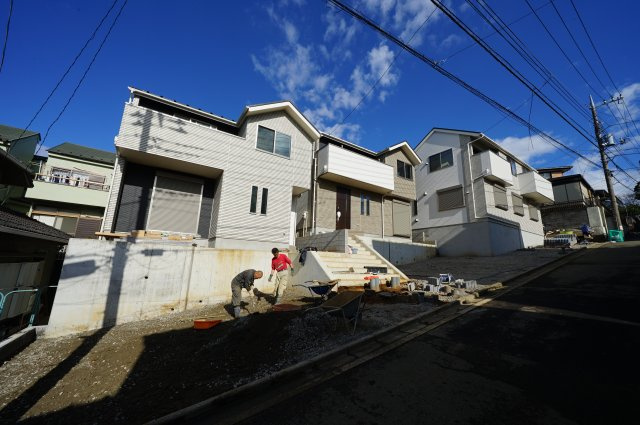 保土ヶ谷区西谷町　全３棟新築戸建て【成約済】の外観