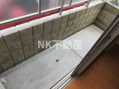 【バルコニー】 | グランソフィア（俊徳道賃貸） | お洗濯にも便利なバルコニー付き