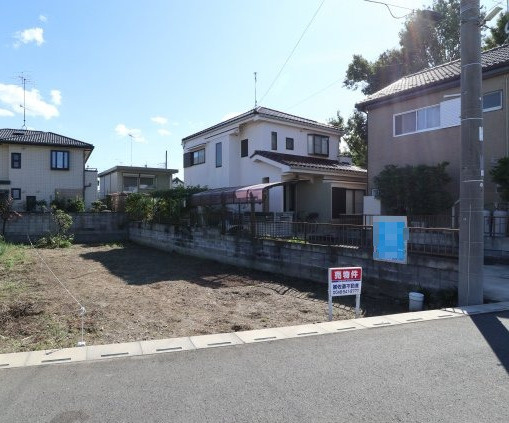 鴻巣市箕田の売地の外観|物件の外観です。2019年11月04日 11:30頃撮影。