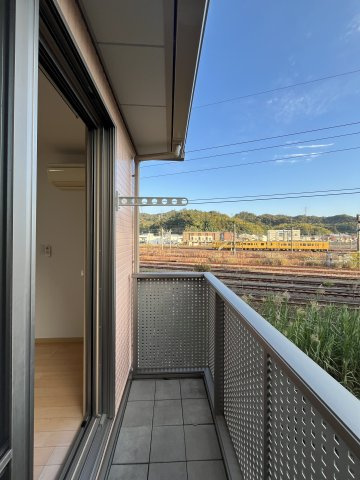 タートルテイルのバルコニー