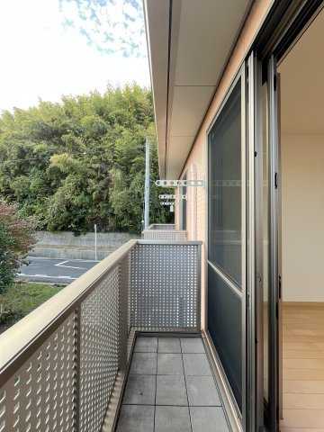 タートルテイルのバルコニー