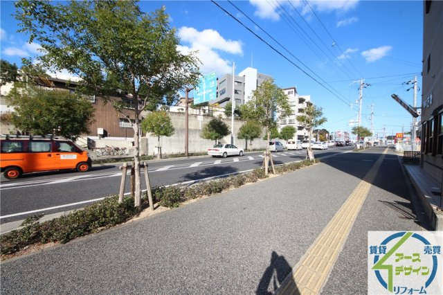明石市立石１丁目　売土地の前面道路含む現地写真|前面道路です♪