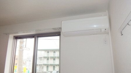 アンソレイユの設備|エアコン一基付いています