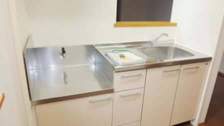 アンソレイユのキッチン|2口以上ガスコンロ設置可
