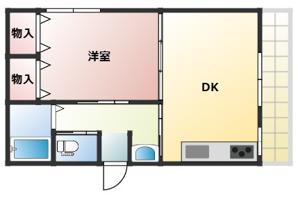 【間取り】 | 柳本マンション