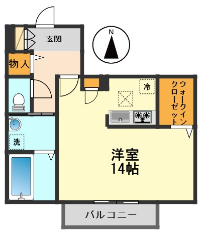 La Verita Arcの間取り