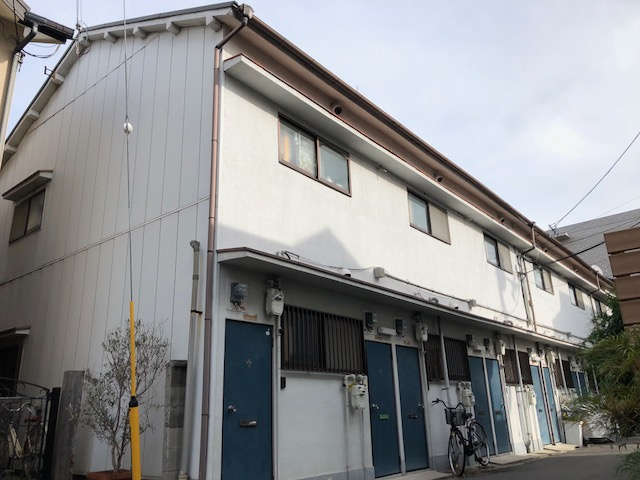 フラット荘園の外観|おしゃれな外観です