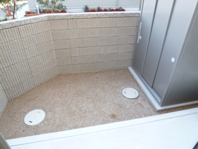 【庭】 | サンヴィオレＡ | 倉庫