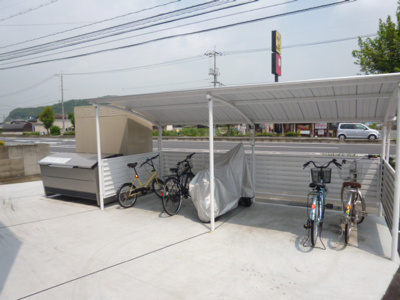 【その他共用部分】 | シャノワール | 駐輪場、敷地内専用ゴミステーション